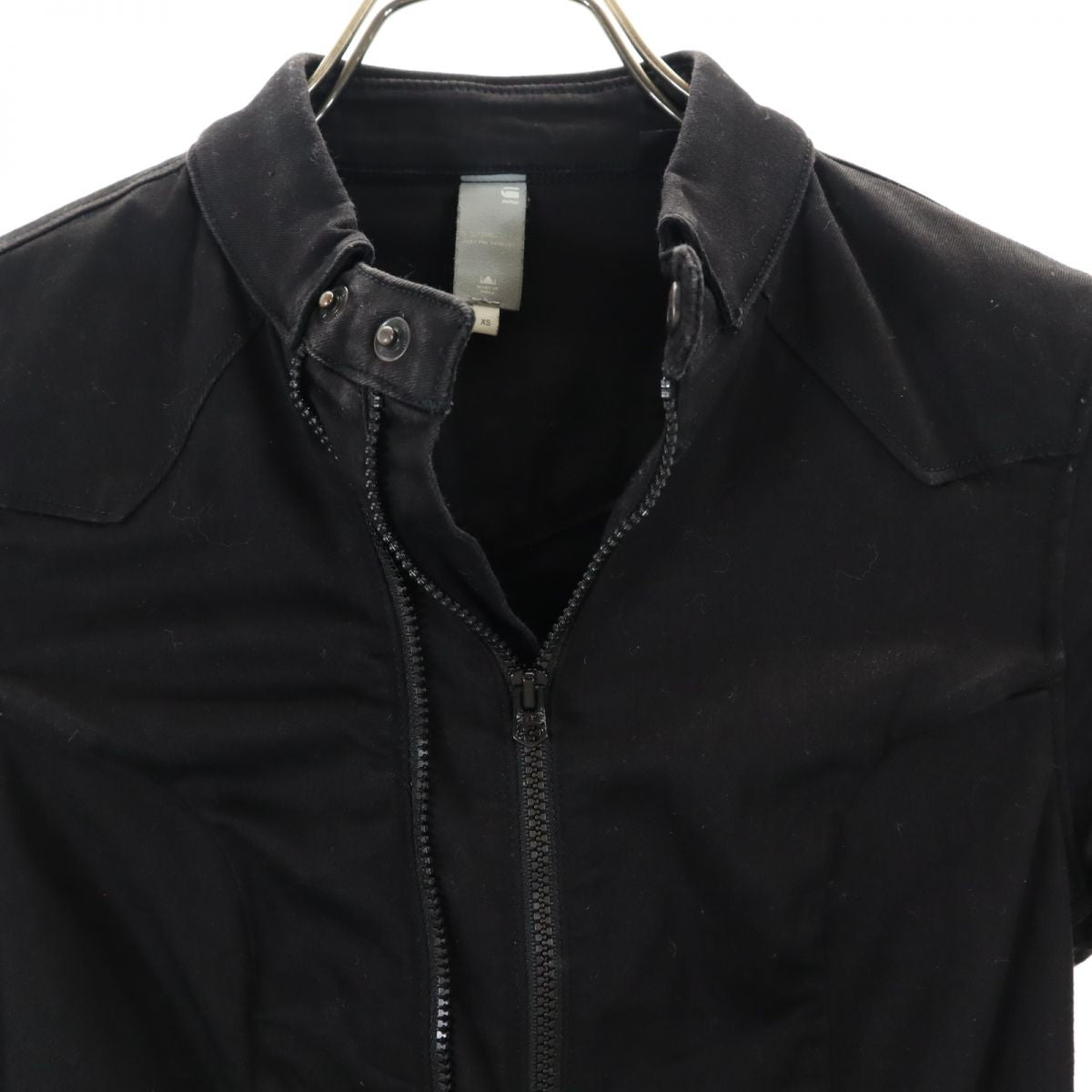 G-STAR WOMAN ジースターウーマン ジップジャケット XS ブラック レディース
