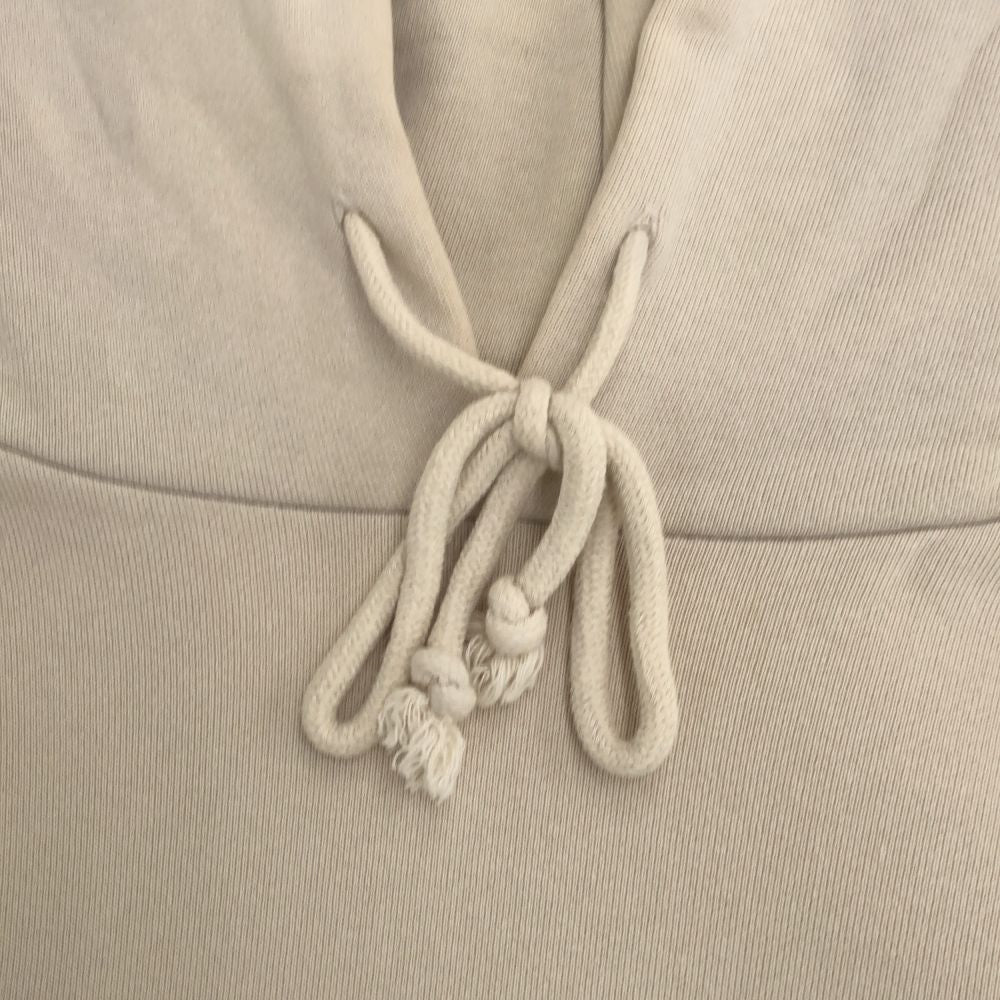 WYM LIDNM ウィムバイリドム 長袖 スウェットパーカー L ベージュ プルオーバー トレーナー メンズ