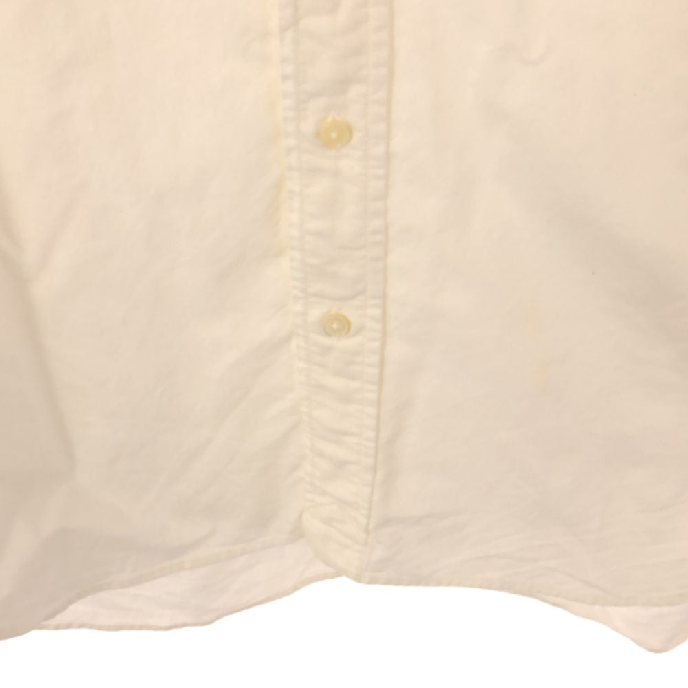 サイベーシックス 日本製 長袖 ボタンダウンシャツ 38 ホワイト SCYE BASICS メンズ