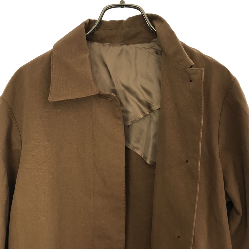 オフィシンジェネラル ステンカラーコート 38 ブラウン Officine Generale レディース