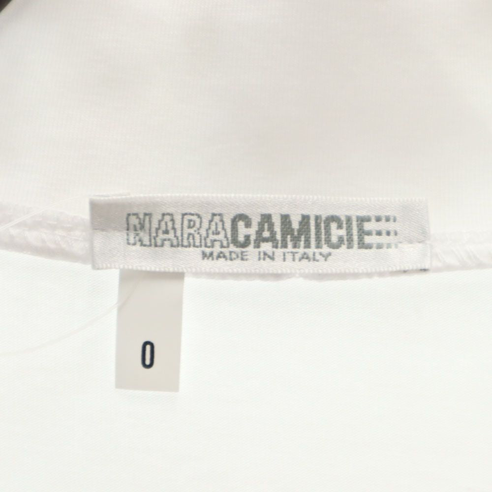NARACAMICIE ナラカミーチェ 未使用 イタリア製 長袖 レース シャツ ホワイト タグ付き レディース