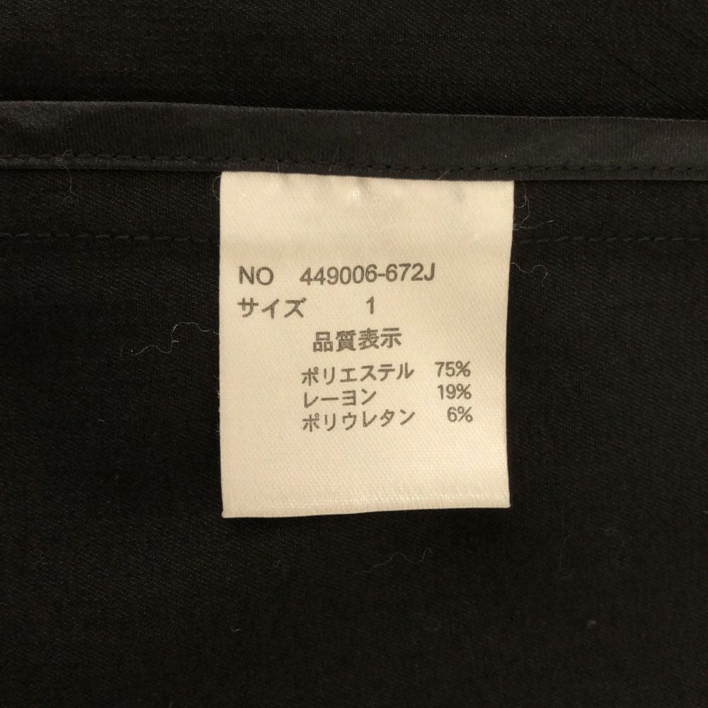 NO ID. BLACK ノーアイディーブラック 長袖 テーラードジャケット 1 ブラック メンズ