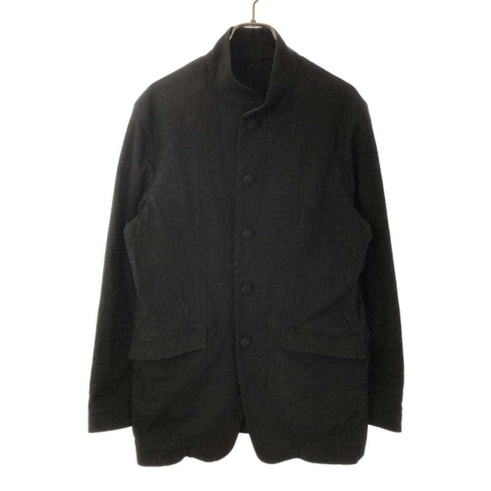 NO ID. BLACK ノーアイディーブラック 長袖 マオカラー ジャケット 1 ブラック メンズ