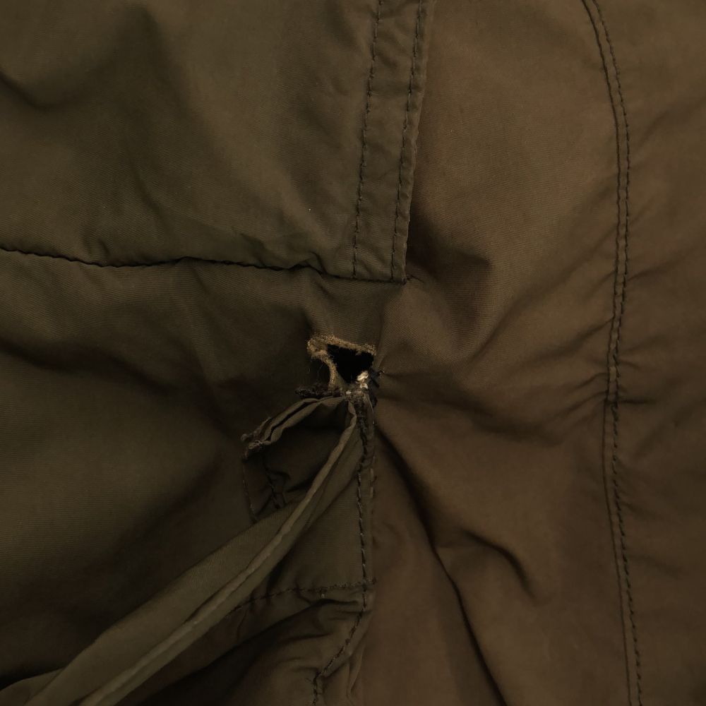 M.I.D.A. ミダ 襟ボア ミリタリージャケット カーキ系 メンズ