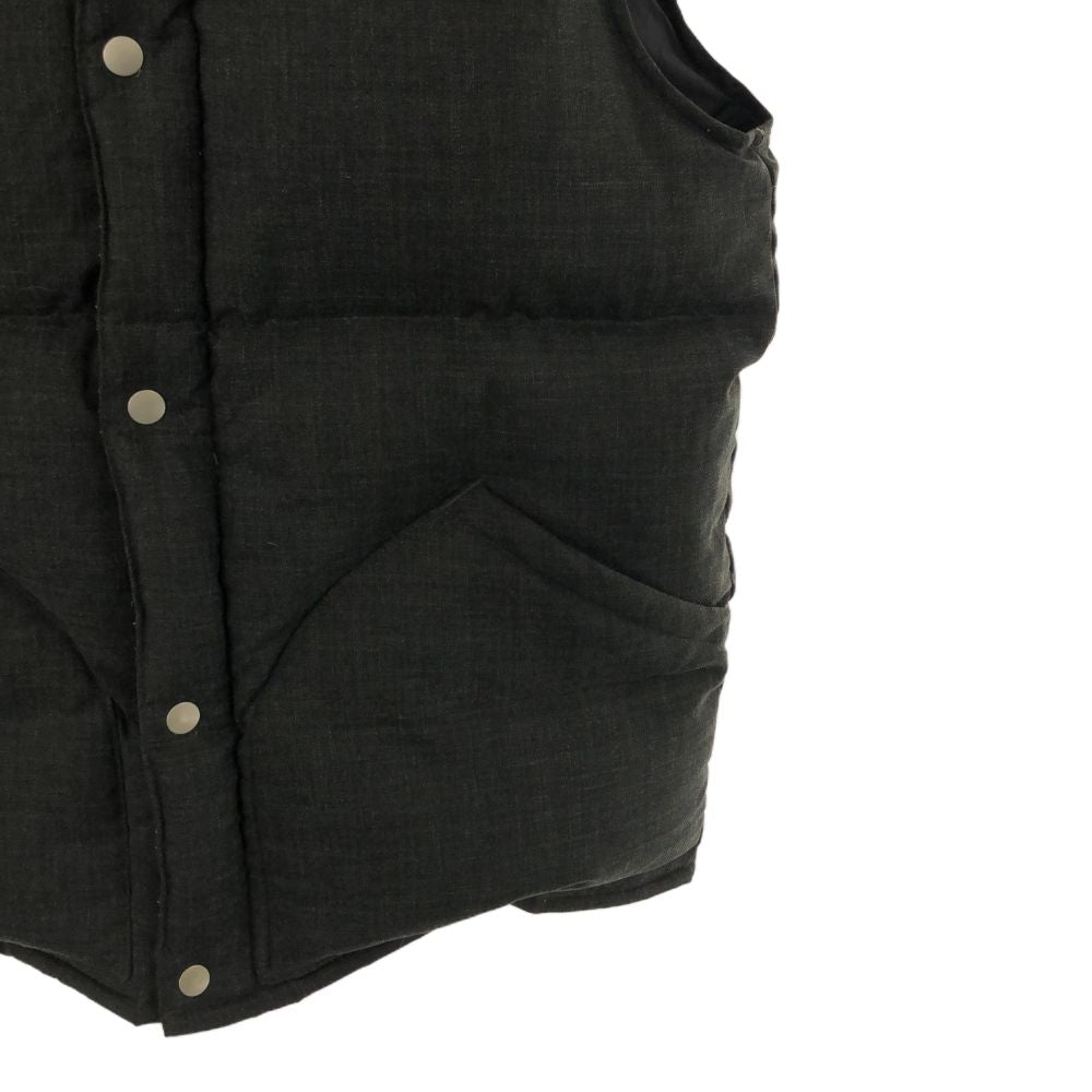 SHIPS シップス ジェネラルサプライ ダウンベスト S グレー GENERALSUPPLY メンズ