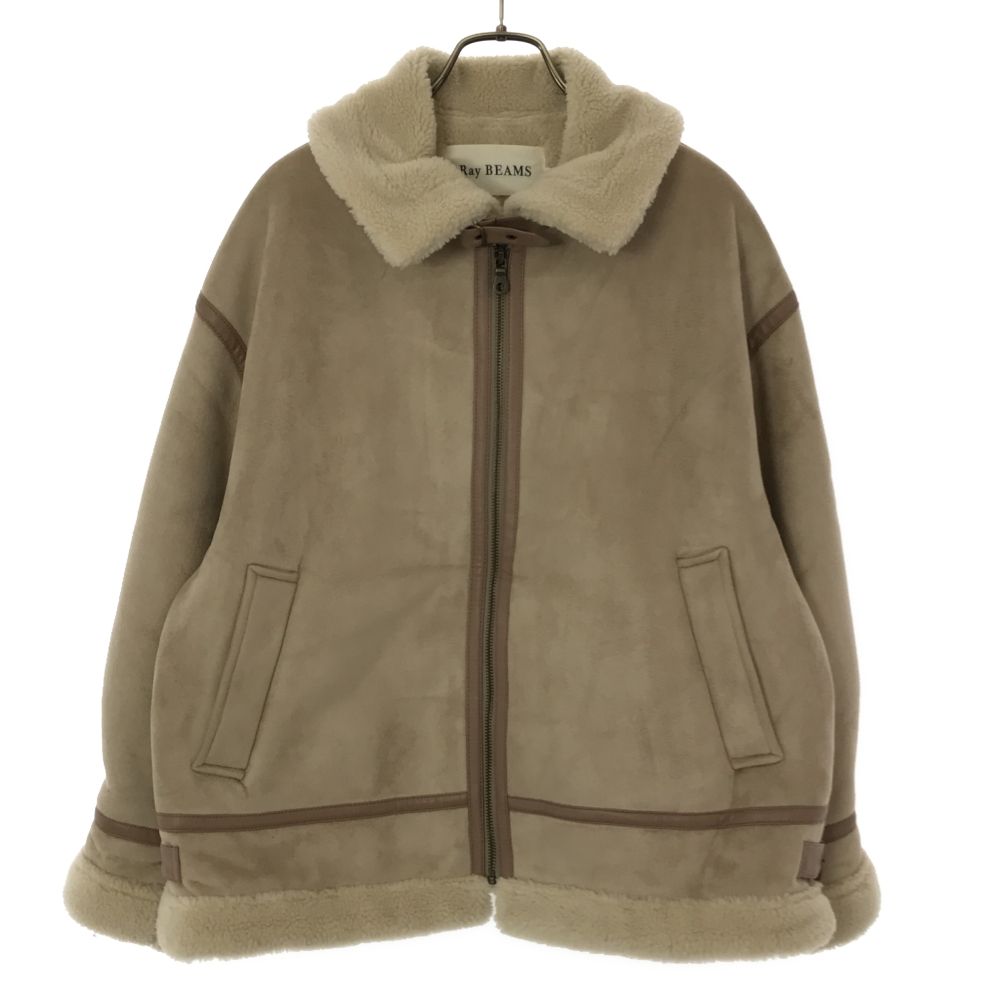 Ray Beams レイビームス ボンバー ジャケット ベージュ レディース