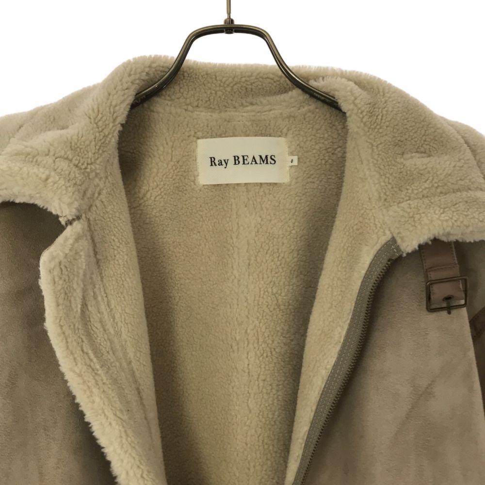 Ray Beams レイビームス ボンバー ジャケット ベージュ レディース