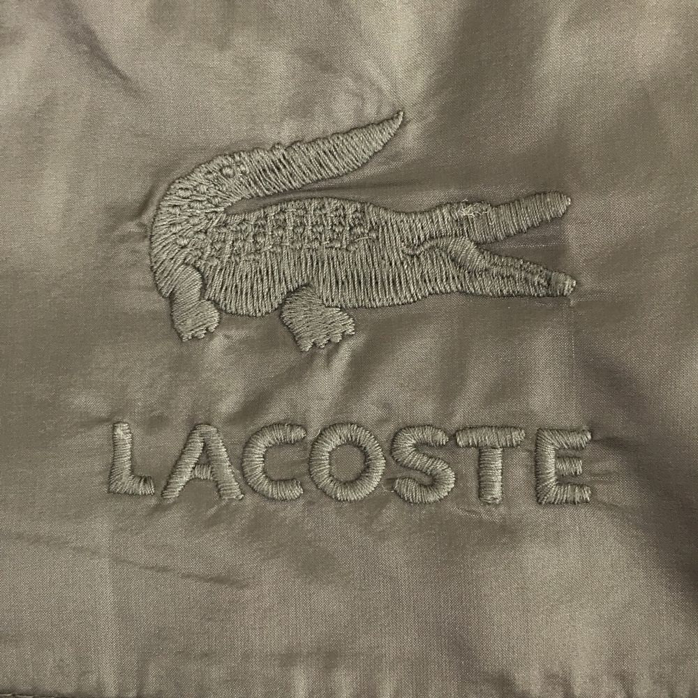LACOSTE ラコステ ダウンコート 40 グレー系 レディース