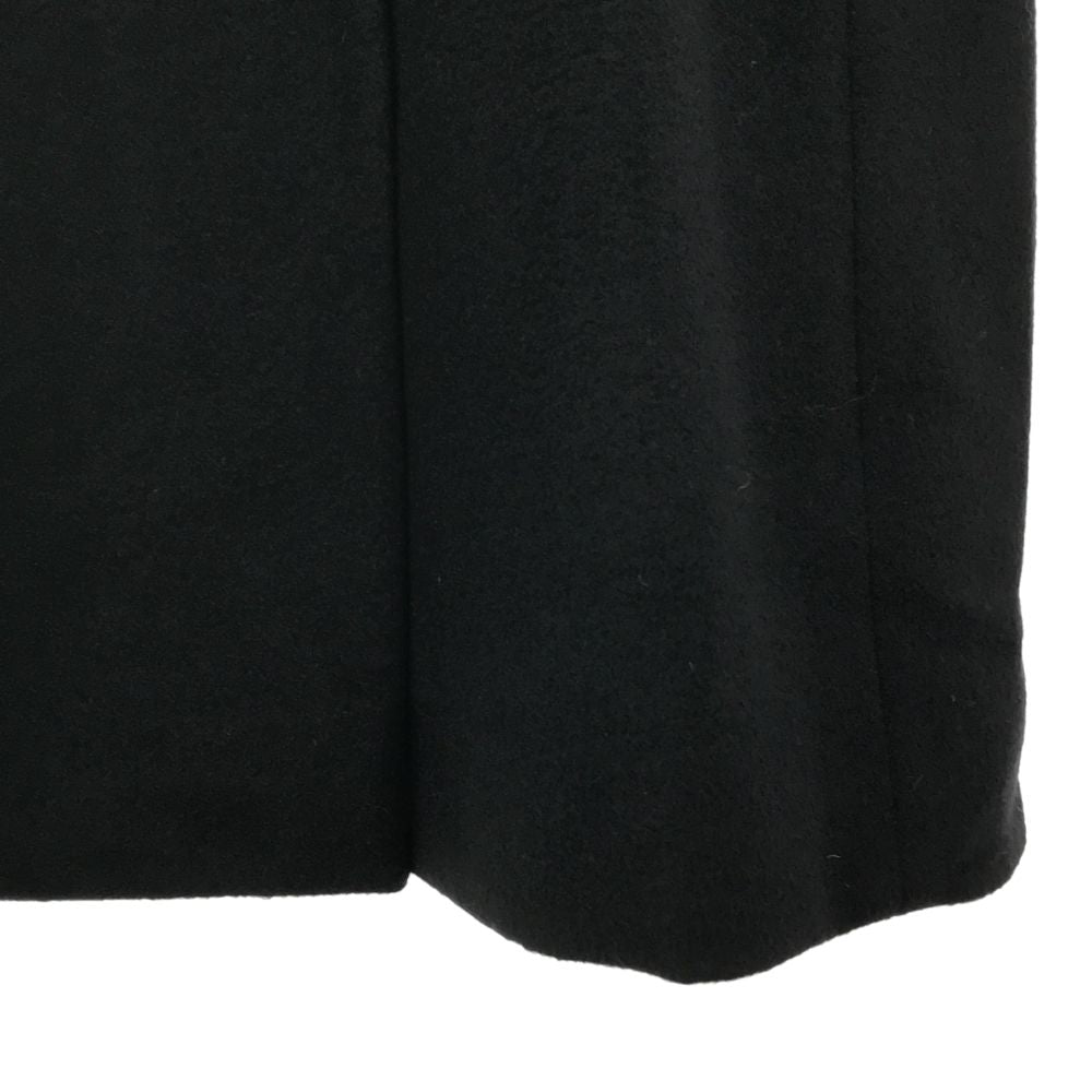 日本製 カシミヤ ウールコート ブラック レディース