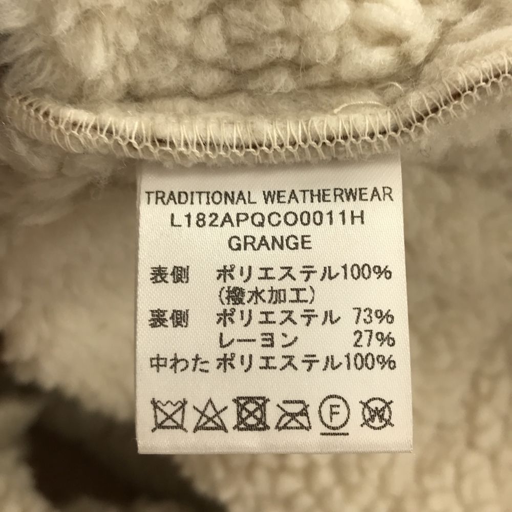 Traditional Weatherwear トラディショナルウェザーウェア 裏ボア キルティングコート 36 ブラウン CUMBERNAULD GLASGOW レディース