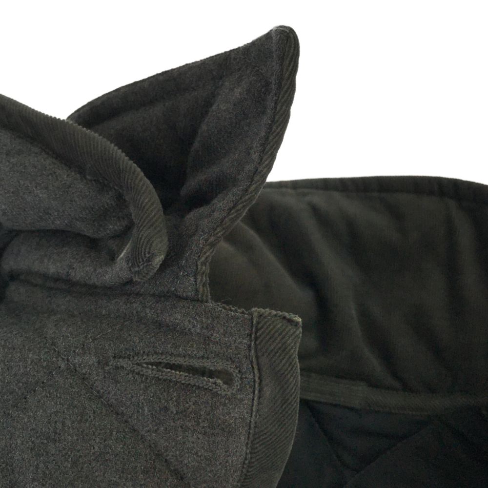 Traditional Weatherwear トラディショナルウェザーウェア ウール キルティングコート 34 グレー 中綿 レディース