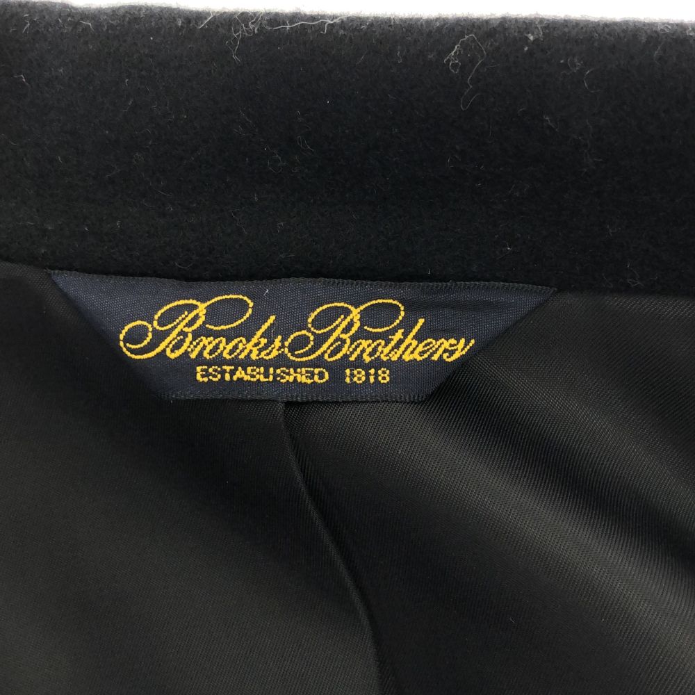 Brooks Brothers ブルックスブラザーズ ウールブレンド チェスターコート 7 ブラック レディース
