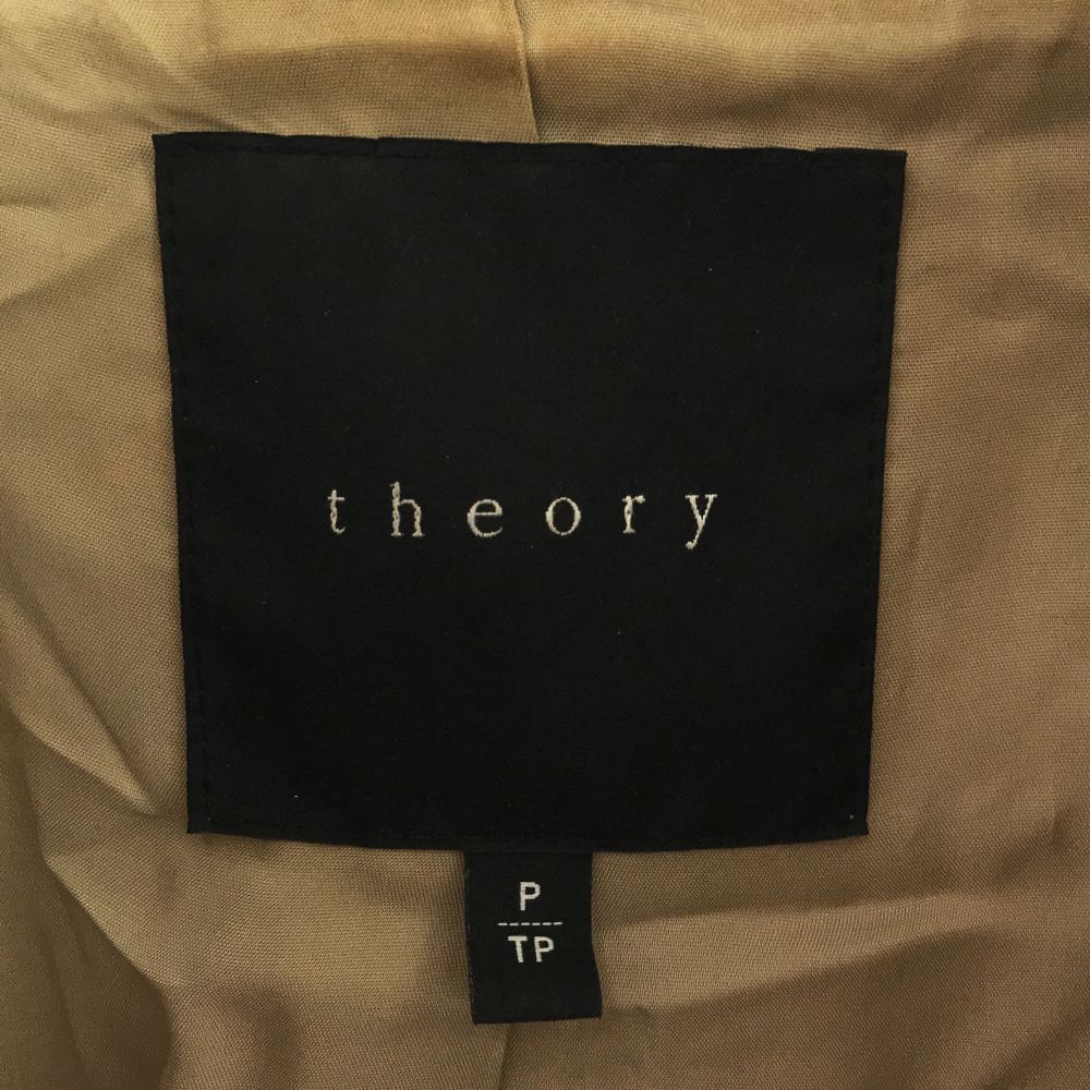 theory セオリー ウールコート P キャメル レディース