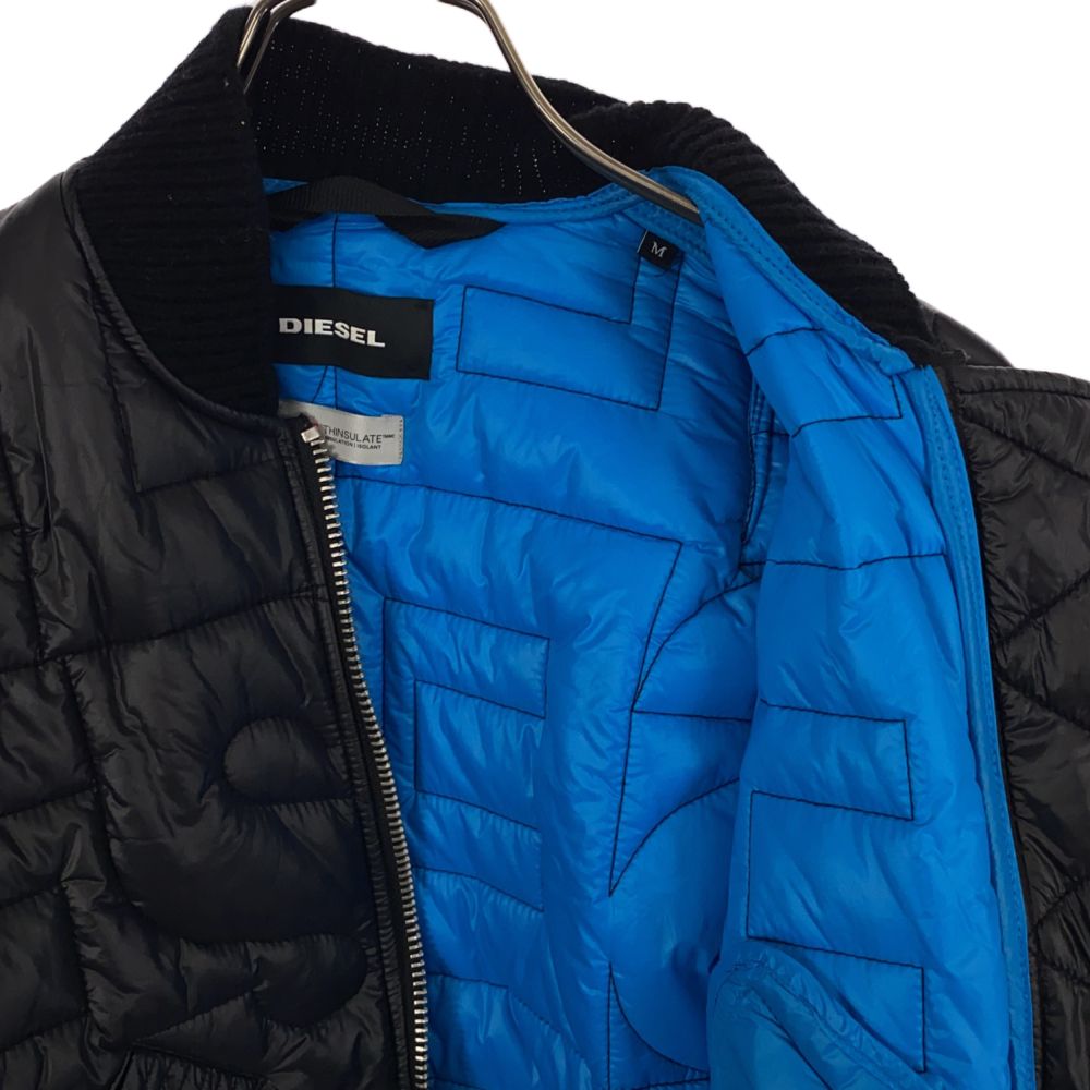 ディーゼル THINSULATE ナイロンジャケット M ブラック DIESEL レディース