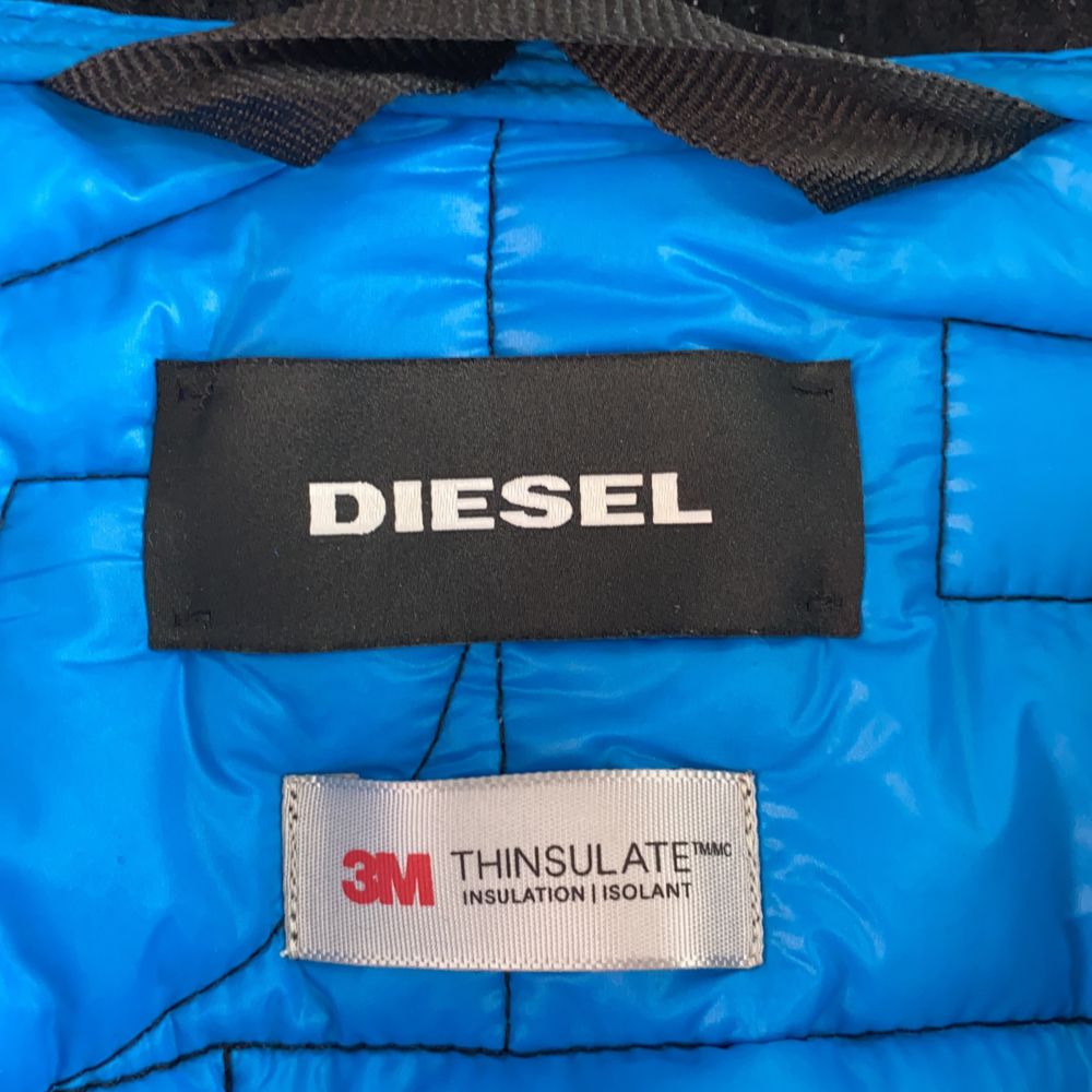 ディーゼル THINSULATE ナイロンジャケット M ブラック DIESEL レディース