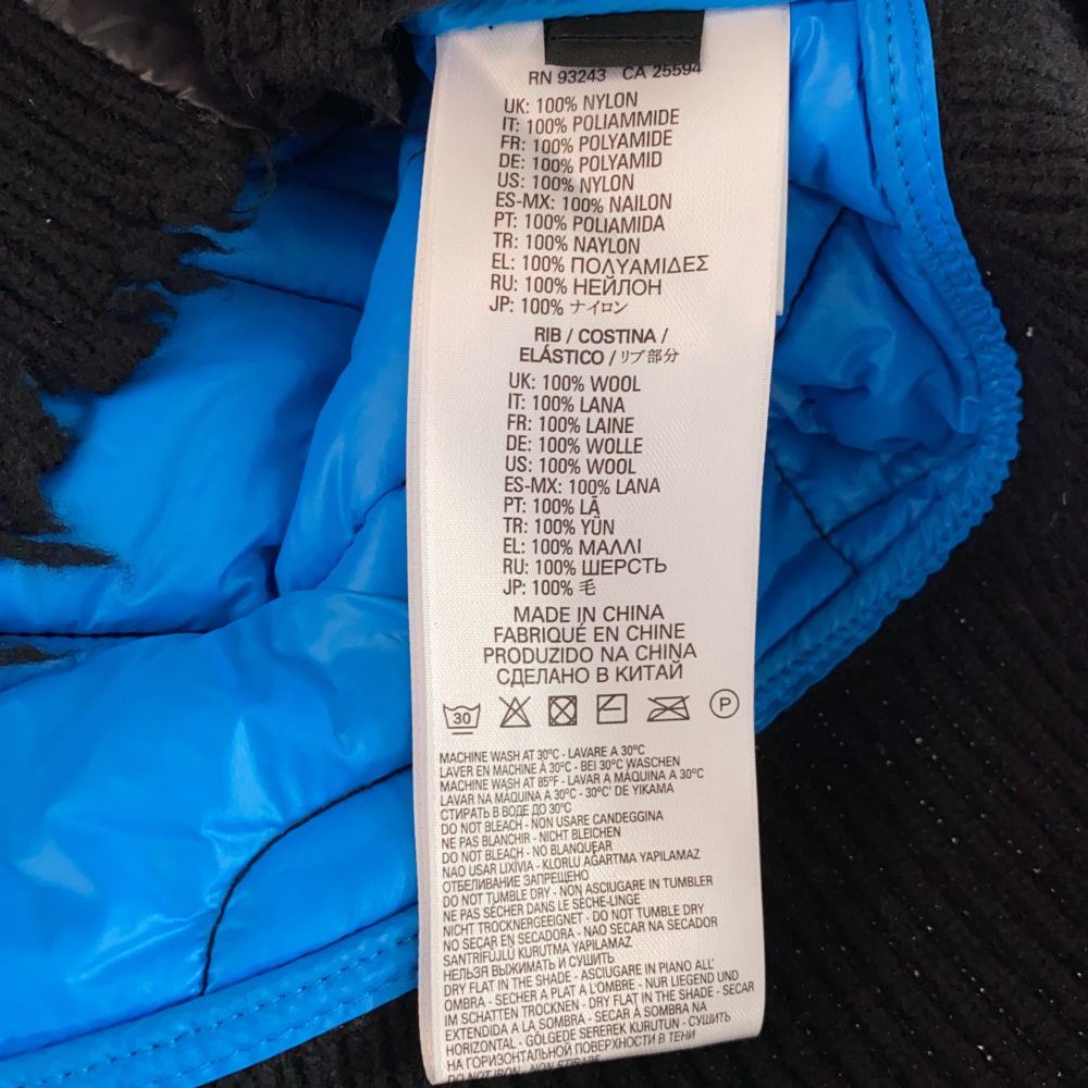 ディーゼル THINSULATE ナイロンジャケット M ブラック DIESEL レディース