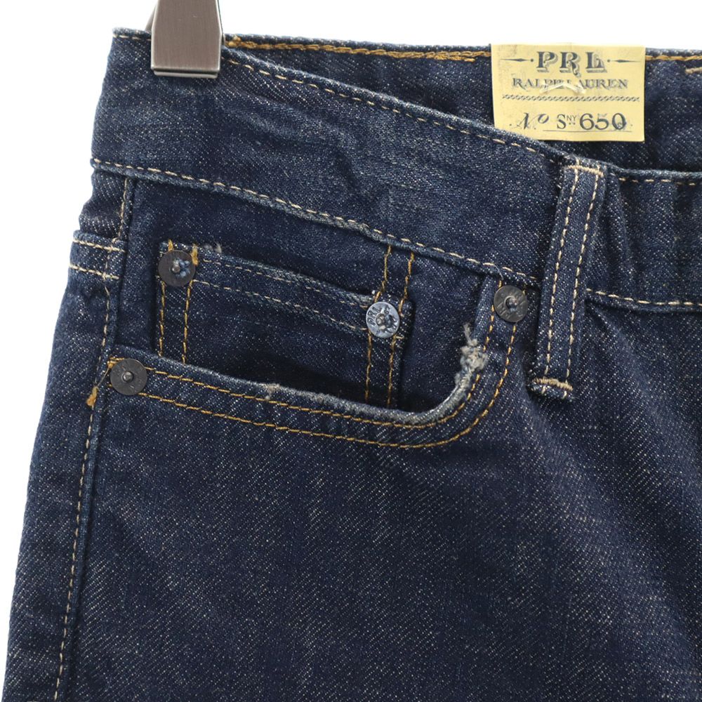 未使用 POLO RALPH LAUREN ポロラルフローレン スキニーデニムパンツ 12 ネイビー ジーパン キッズ