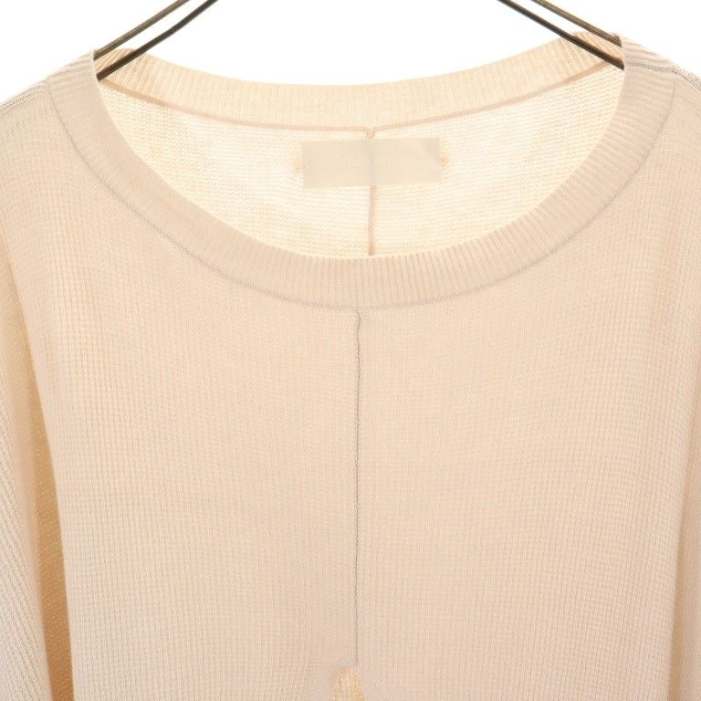 TODAYFUL トゥデイフル リネンブレンド ニット ポンチョ F ベージュ系 レディース