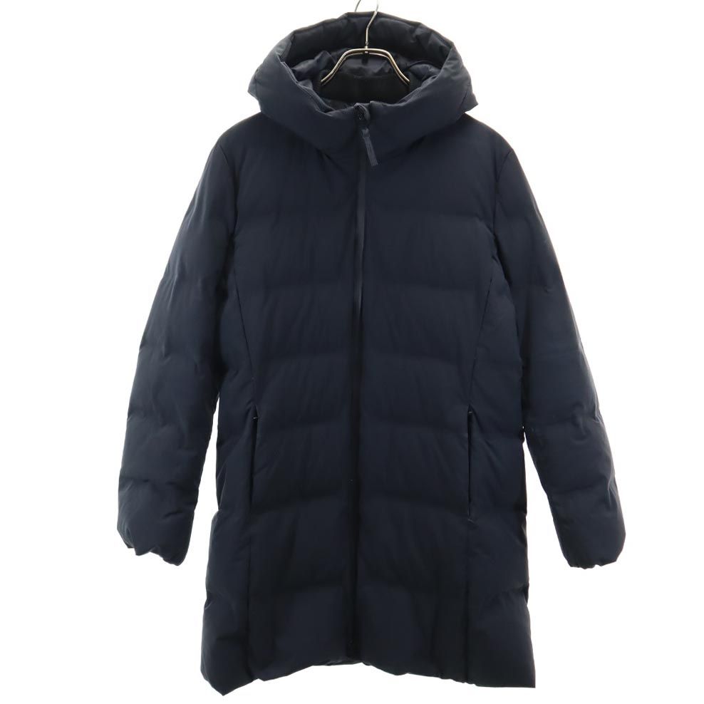 UNIQLO ユニクロ 長袖 シームレスダウンショート コート L ネイビー系 レディース