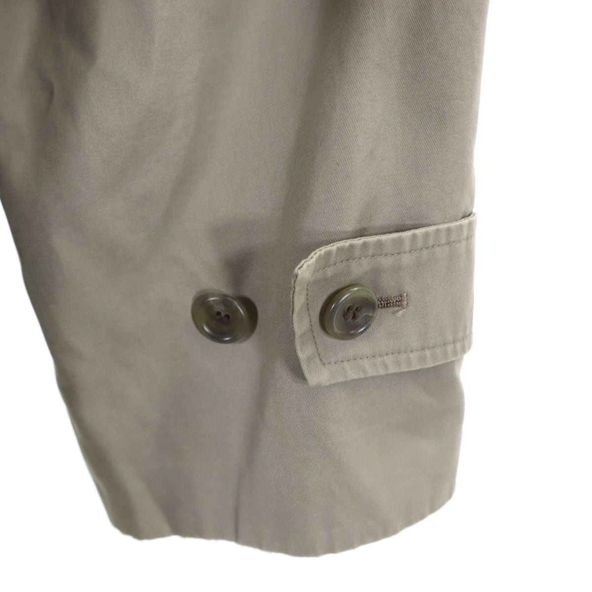 Calvin klein カルバンクライン 日本製 ライナー付き ステンカラーコート L ベージュ系 メンズ