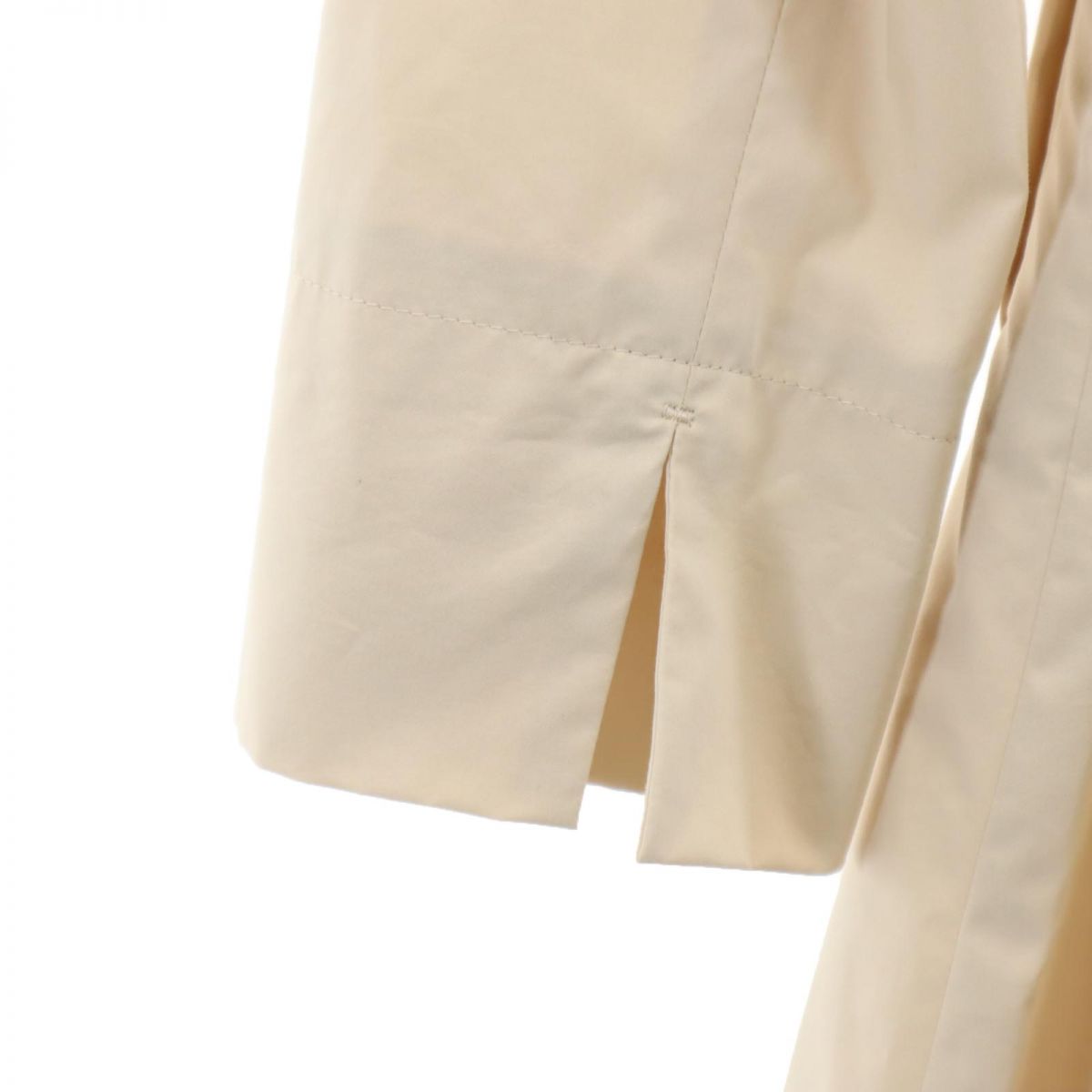 未使用 ANAYI アナイ 日本製 長袖 ロングワンピース 38 ベージュ系 レディース