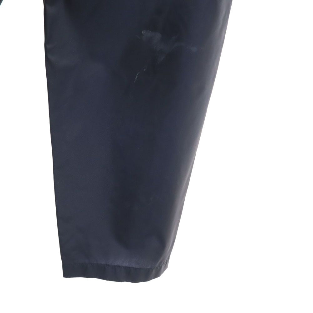 yoshio kubo ヨシオクボ バックプリント コート 1 ネイビー フード メンズ