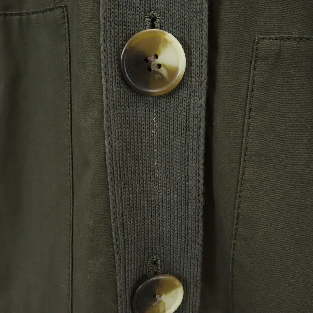 Munich ミューニック 日本製 コート M カーキ レディース