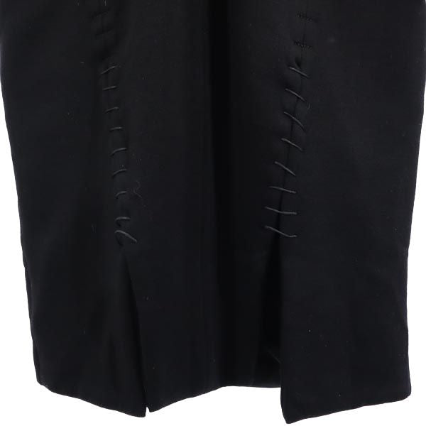 ALTUZARRA アルチュザラ ウール 長袖 ワンピース 0 黒 レディース