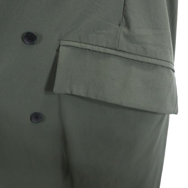 HARE ハレ ミリタリービッグ トレンチコート S 緑系 メンズ