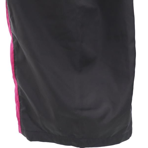 ナイキ トレーニング ロングパンツ S グレー×ピンク NIKE スポーツ ウインドパンツ レディース