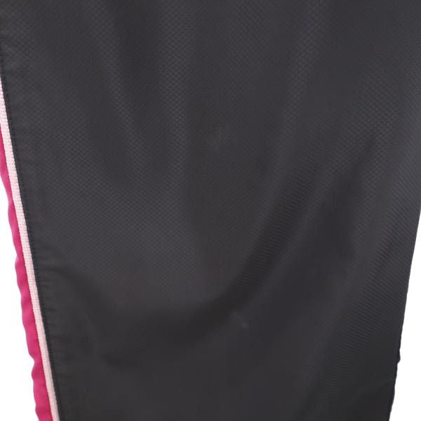 ナイキ トレーニング ロングパンツ S グレー×ピンク NIKE スポーツ ウインドパンツ レディース