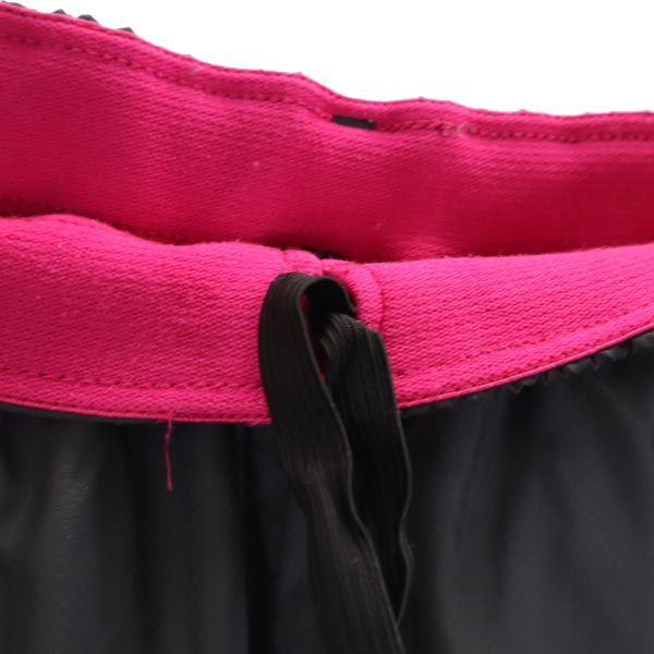 ナイキ トレーニング ロングパンツ S グレー×ピンク NIKE スポーツ ウインドパンツ レディース