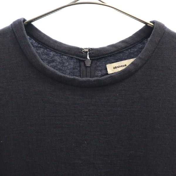 08sircus ゼロエイトサーカス ノースリーブ ワンピース 1 ネイビー レディース