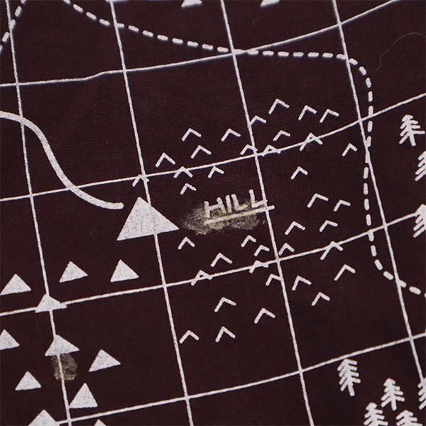 PINE パイン 日本製 総柄 ジャケット 46 ブラウン×ホワイト メンズ