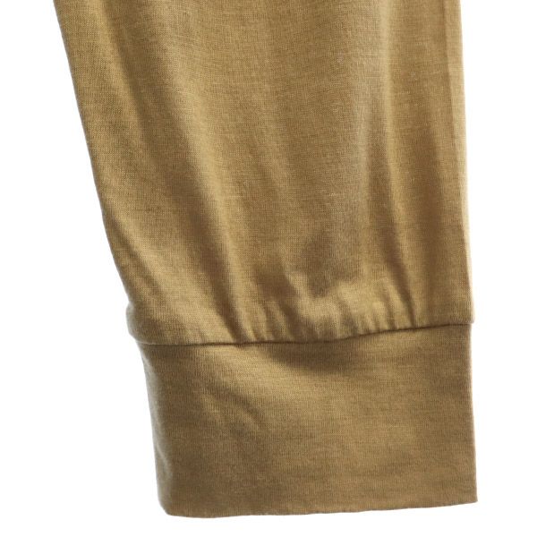 mizuiro ind ミズイロインド 日本製 長袖 シャツワンピース ベージュ系 レディース