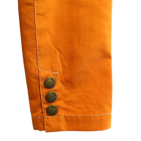 Michael Kors マイケルコース コットン ダブル ジャケット 4 オレンジ レディース