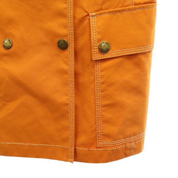 Michael Kors マイケルコース コットン ダブル ジャケット 4 オレンジ レディース