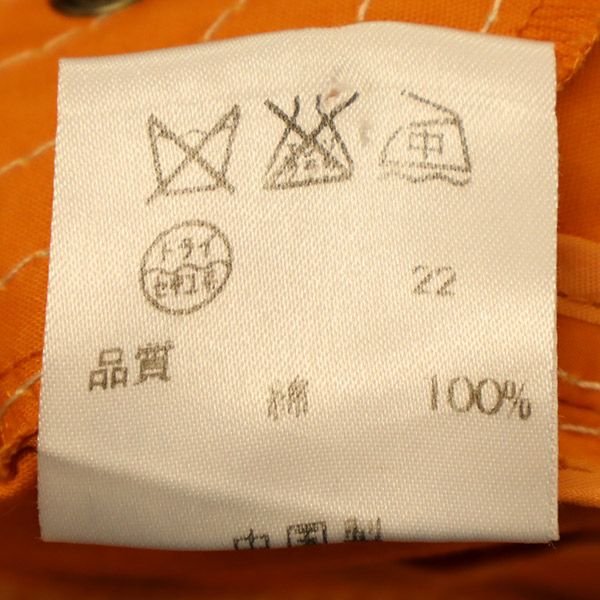 Michael Kors マイケルコース コットン ダブル ジャケット 4 オレンジ レディース