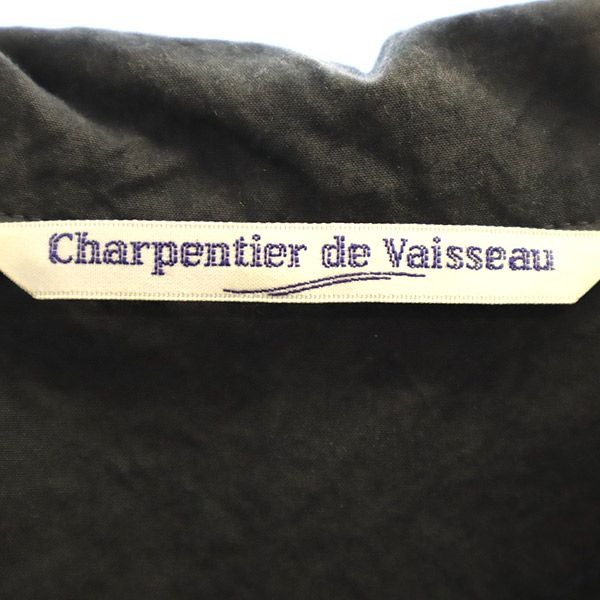 charpentier de vaisseau シャルパンティエ ドゥ ヴェッソ 長袖 ワンピース 1 グレー×ピンク レディース