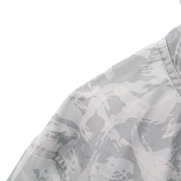 アンダーアーマー 総柄 トレーニング ハーフジップ ウインドブレーカー MD グレー系 UNDER ARMOUR スポーツ ジャケット メンズ