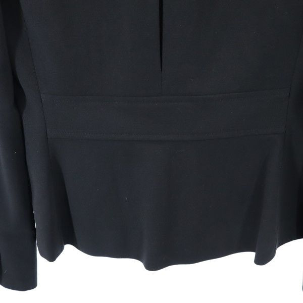 RALPH LAUREN ラルフローレン ウールブレンド テーラードジャケット 7 ブラック レディース