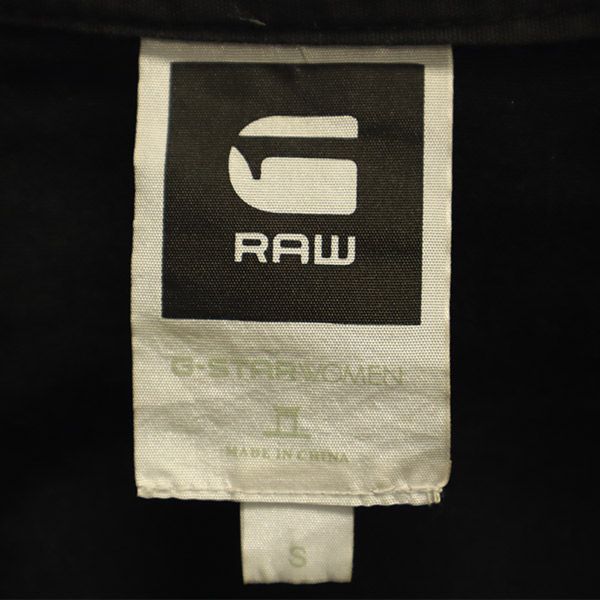 G-STAR WOMAN ジースター ウーマン ミリタリージャケット S ブラック レディース