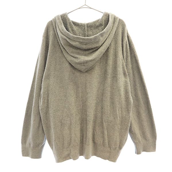 GELATO PIQUE HOMME ジェラートピケオム 長袖 ルームウェア M グレー ジップパーカー ジェラピケ メンズ