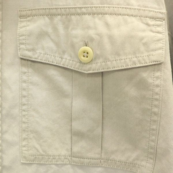 MHL. エムエイチエル 長袖 シャツ S グレー マーガレットハウエル コットンシャツ メンズ