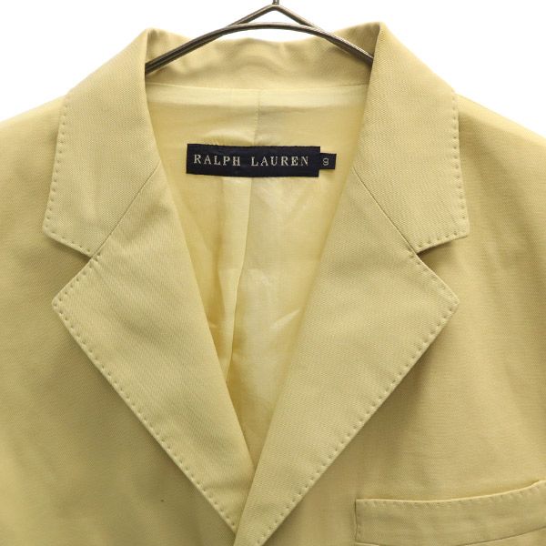 RALPH LAUREN ラルフローレン 日本製 テーラードジャケット 9 ベージュ レディース