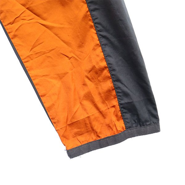 Columbia コロンビア ワンポイントロゴプリント アウトドアジャケット M オレンジ×ネイビー メンズ