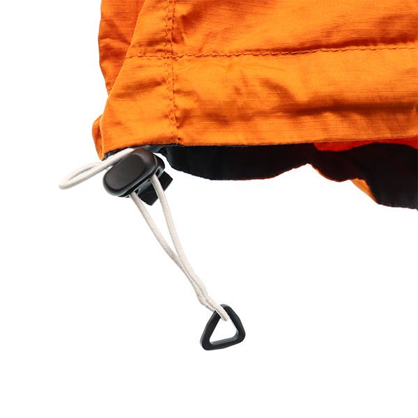 Columbia コロンビア ワンポイントロゴプリント アウトドアジャケット M オレンジ×ネイビー メンズ