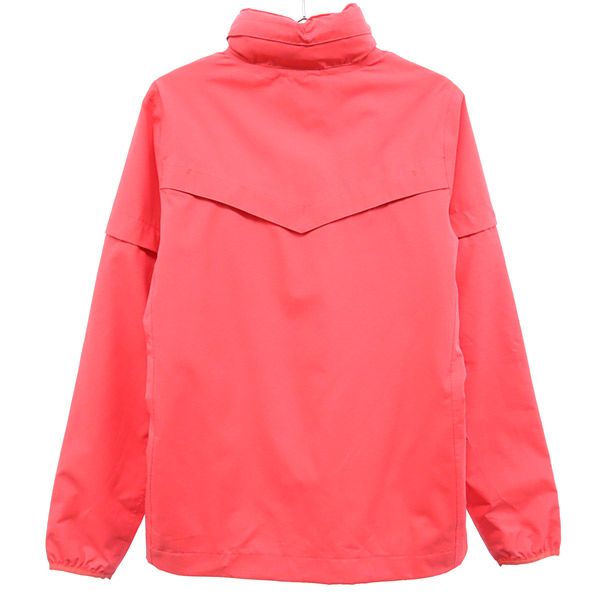 NIKE ナイキ ワンポイントロゴプリント ゴルフ 2Way ウインドブレーカー M ピンク ジャケット ウォームアップ レディース
