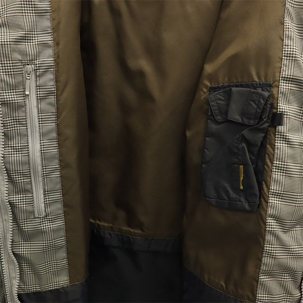 Columbia コロンビア チェック マウンテンパーカー XS グレー系 アウトドア メンズ