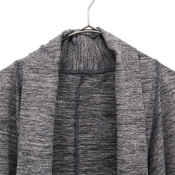 NIKE ナイキ ワンポイントプリント トレーニング 羽織 ジャケット S ブラック系 スポーツ カーディガン レディース